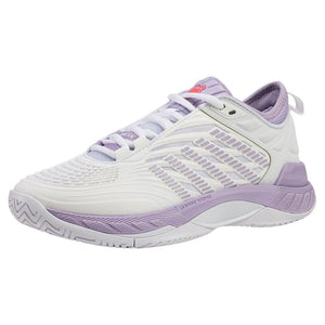Women`s Hypercourt Supreme 2 Tennis Shoes White and Orchid Petal Footwear K-Swiss