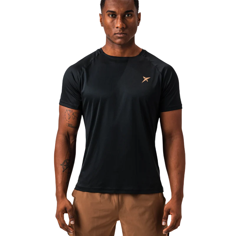 Camiseta Drop Shot Global Negro 2025