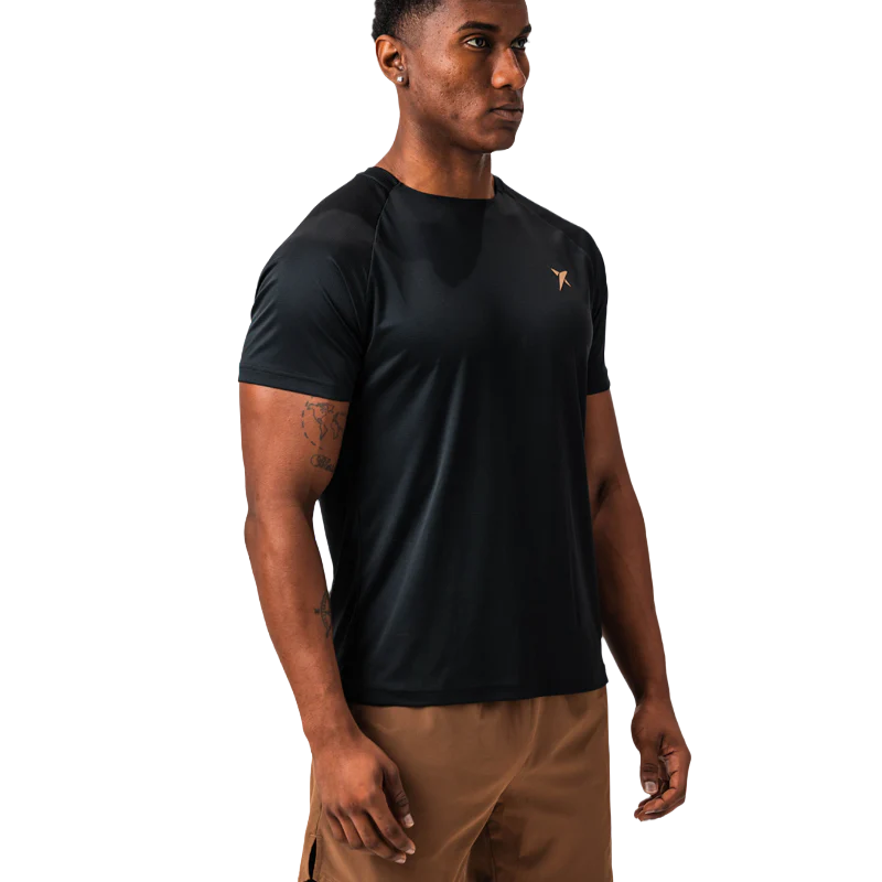 Camiseta Drop Shot Global Negro 2025