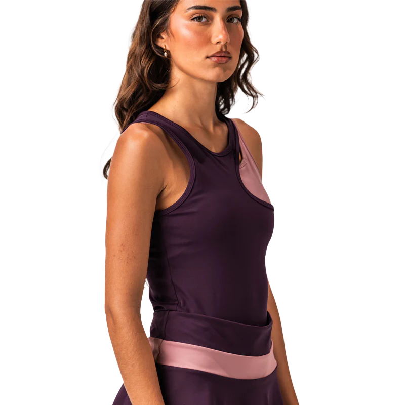 Camiseta Drop Shot Vania Woman Morado 2025