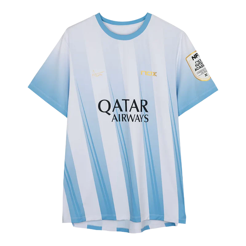 Camiseta NOX Sponsors AT10 Light Blue Agustín Tapia 2026