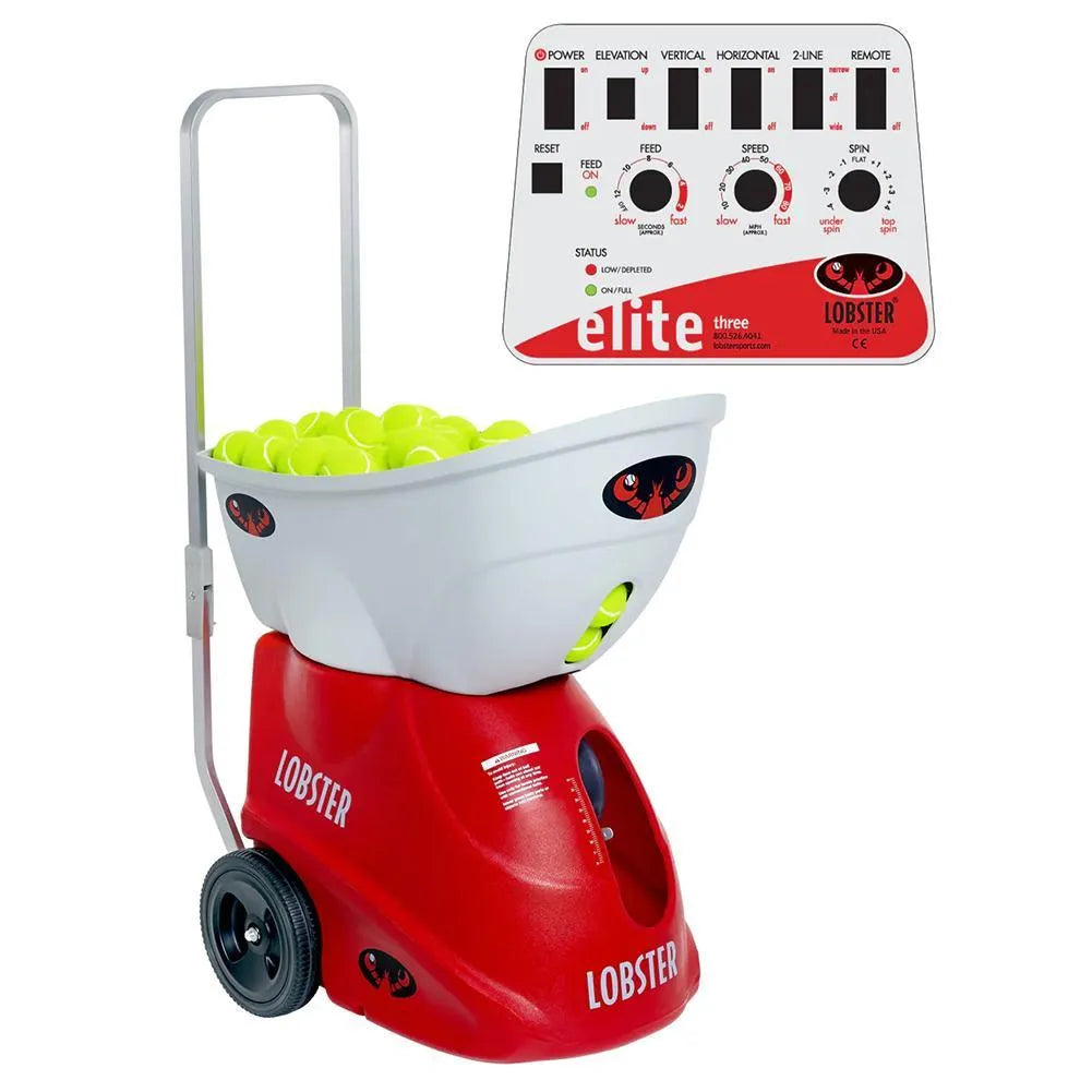 Elite Three with 10-Function Remote Control Ball Machine