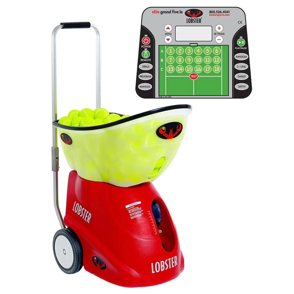 Elite Grand Five LE with 20-Function Remote Control Ball Machine