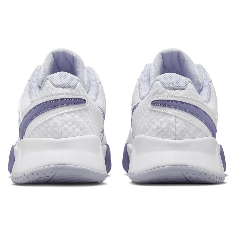 Women's Court Lite 4 Tennis Shoes White and World Indigo Footwear Nike