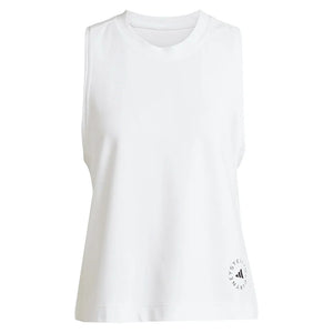 Women`s Stella McCartney Logo Tank Top White Apparel Adidas
