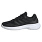 Women's GameCourt 2 Tennis Shoes Black and Silver Metallic Adidas