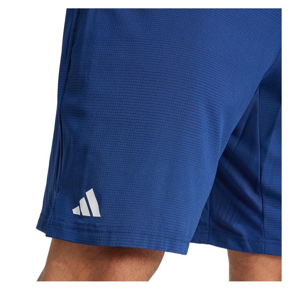 Mens 7 Inch Ergo Tennis Short Dark Blue Apparel Adidas