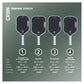 CRBN 4 Trufoam Genesis Pickleball Paddle Racquets Crbn Pickleball