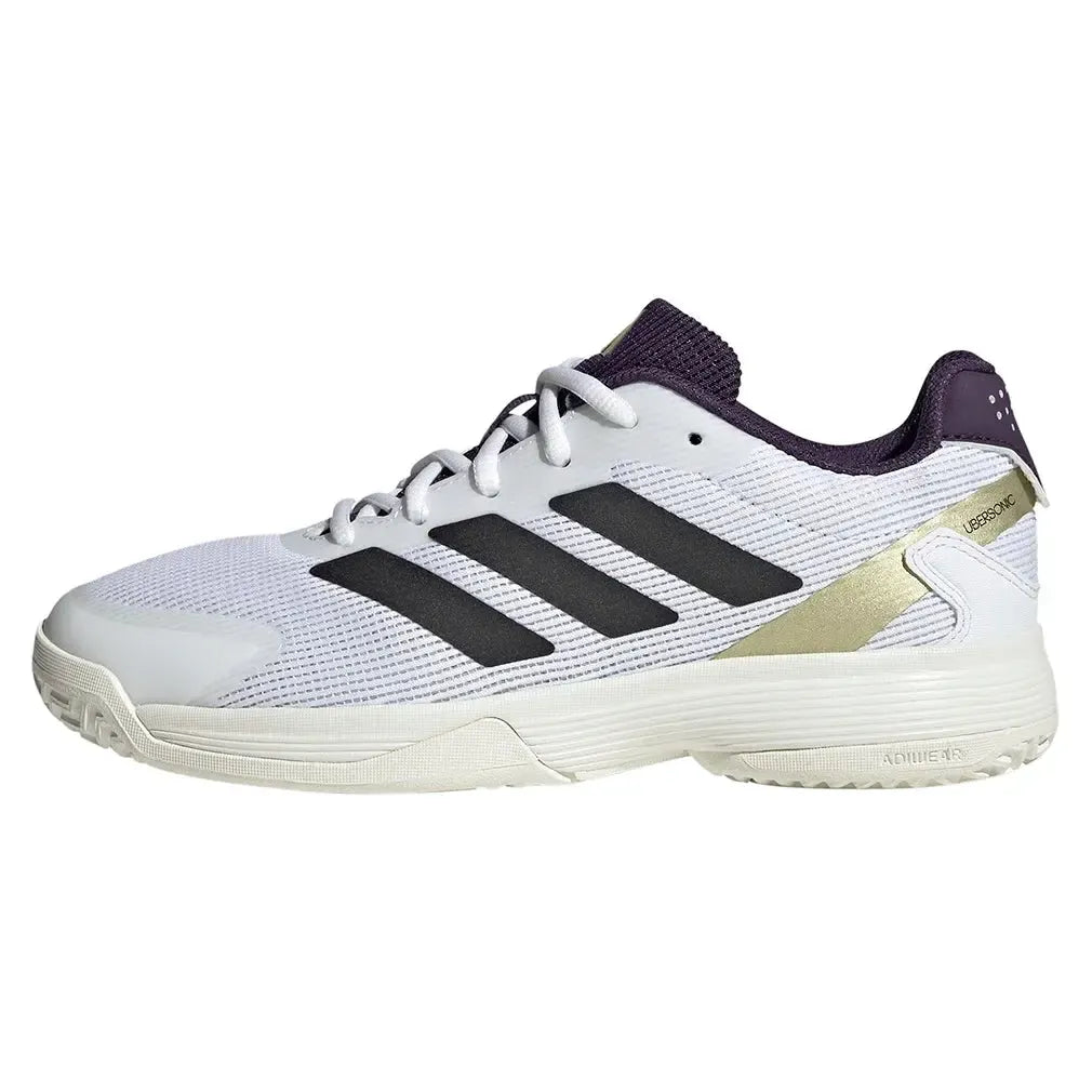 Juniors' Ubersonic Tennis Shoes Footwear White and Aurora Plum