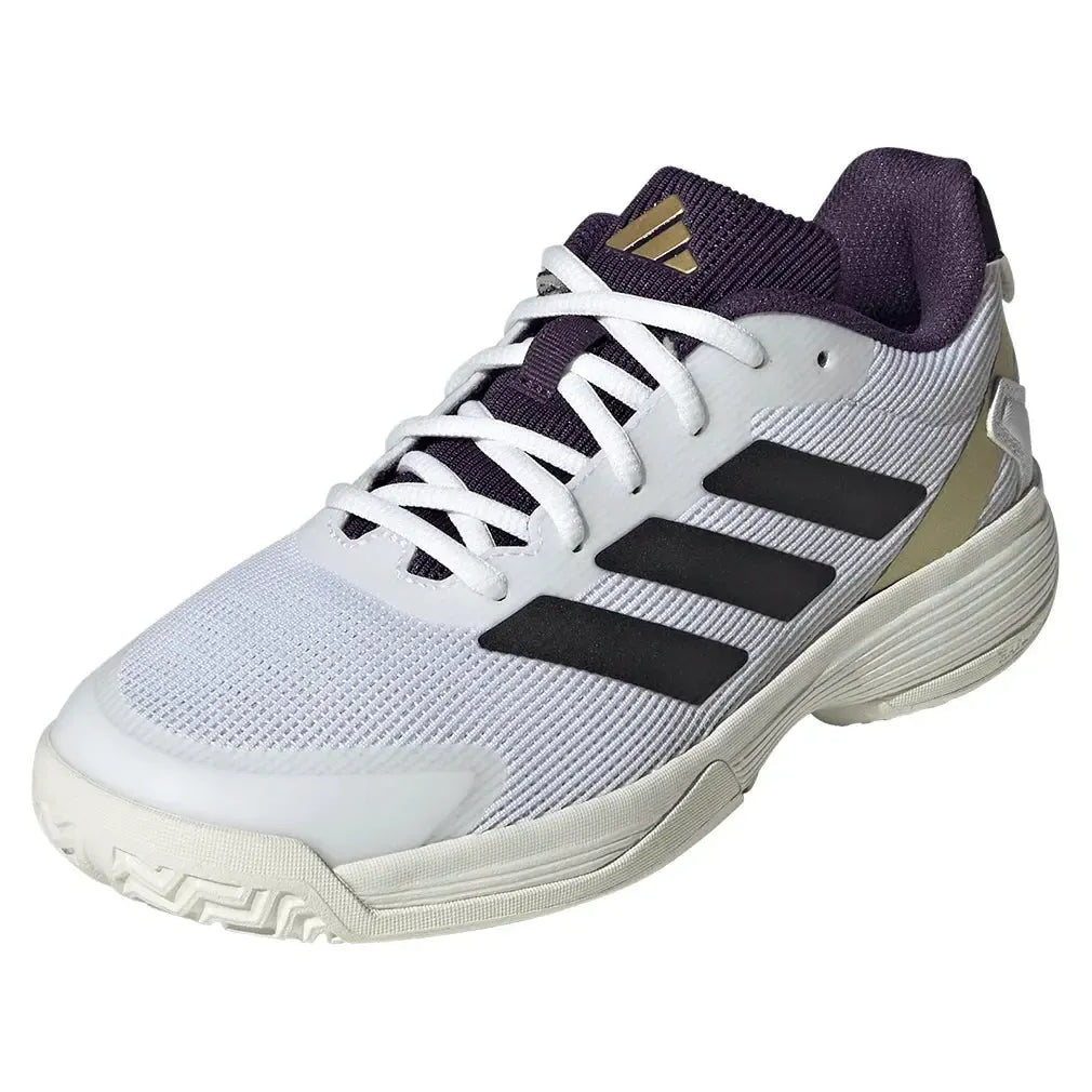 Juniors' Ubersonic Tennis Shoes Footwear White and Aurora Plum