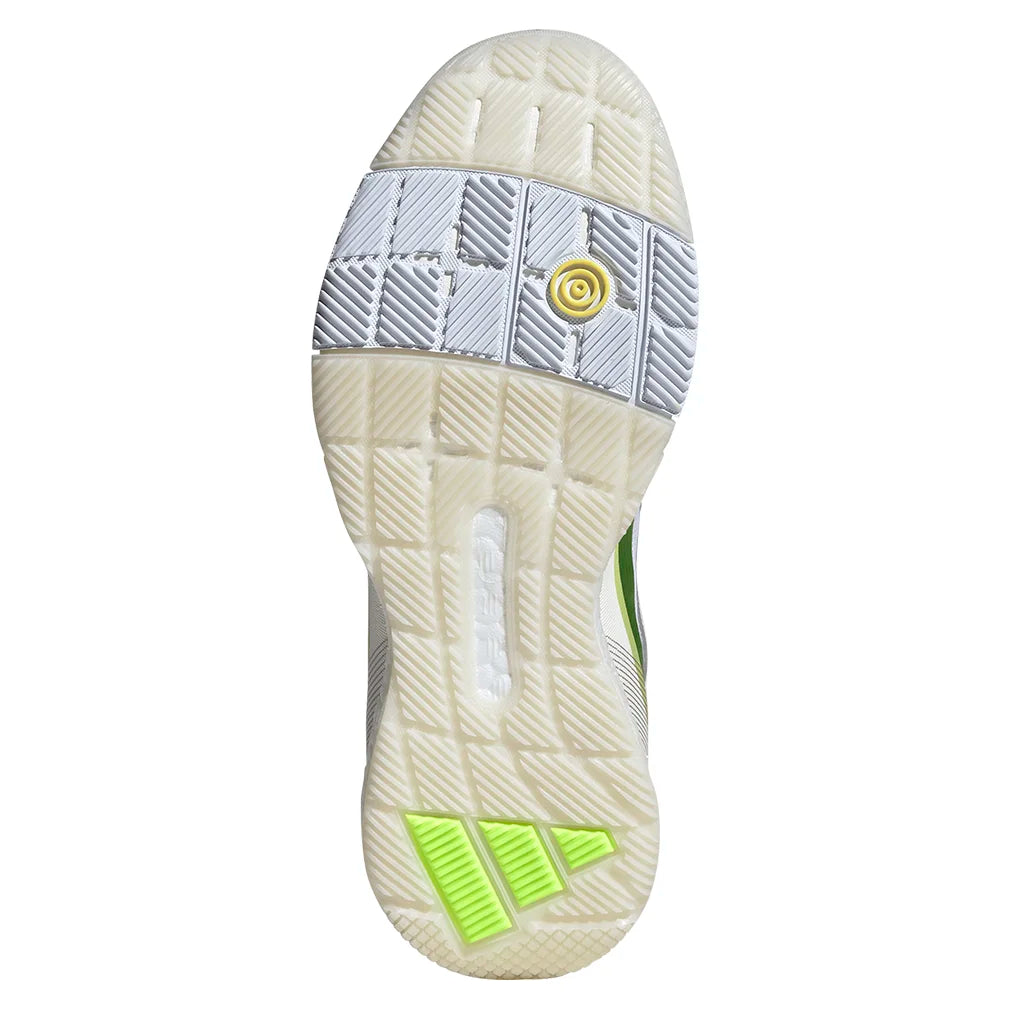 Women`s Crazyquick Boost Padel Shoes Footwear White and Lucid Lemon Footwear Adidas