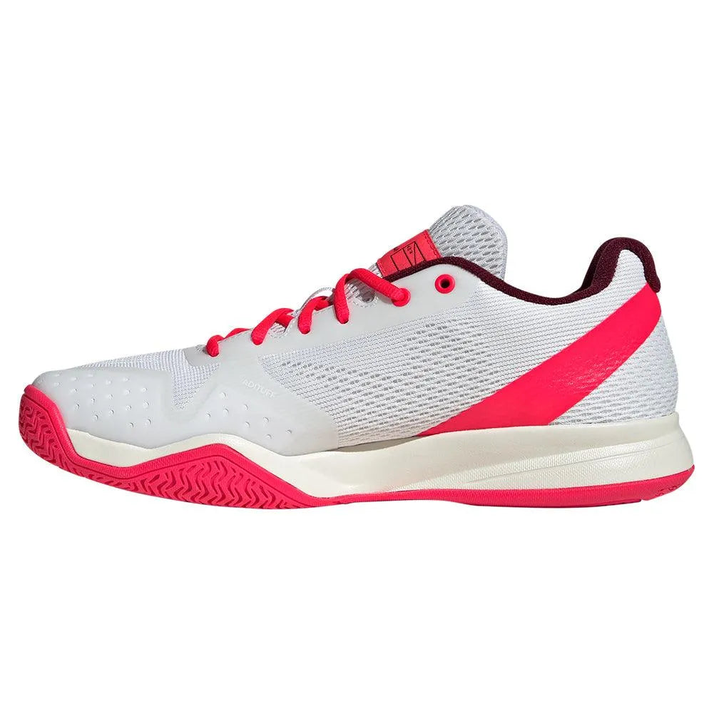 Men's Courtflash Pickleball Shoes White and Lucid Red