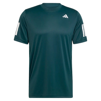Men`s Club 3 Stripes Tennis Top Aurora Ivy Apparel Adidas