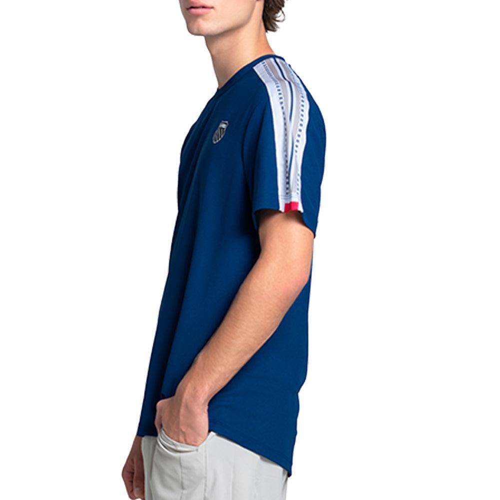 Men`s Short Sleeve Tennis Top Apparel K-Swiss