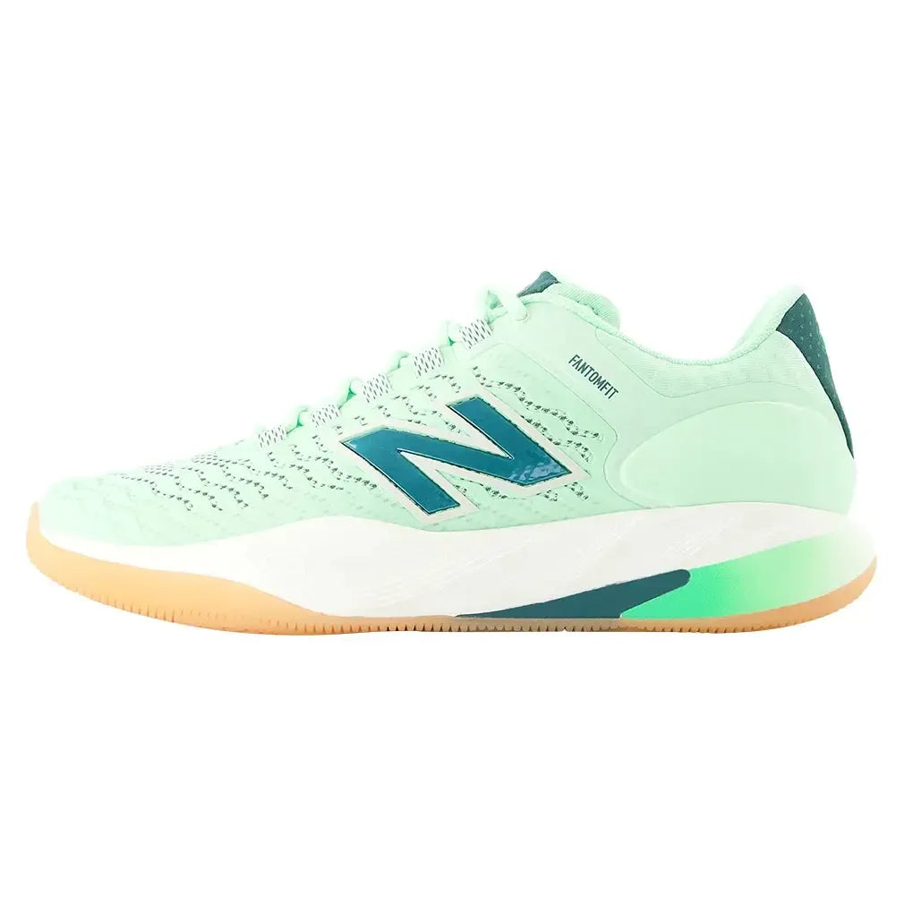 Men's Fresh Foam X CT-Rally v2 D Width Tennis Shoes Lab Green and New Spruce