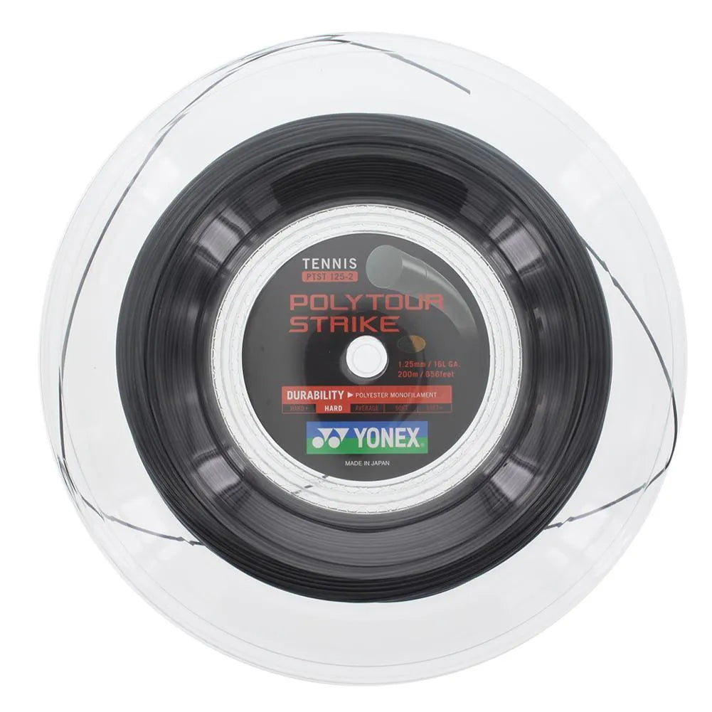 POLYTOUR STRIKE Tennis String Reel Black