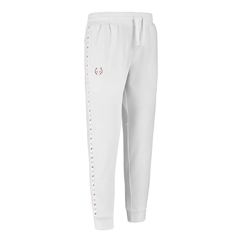 Pantalón Largo Babolat Algodón White/White 2026 J. Lebrón