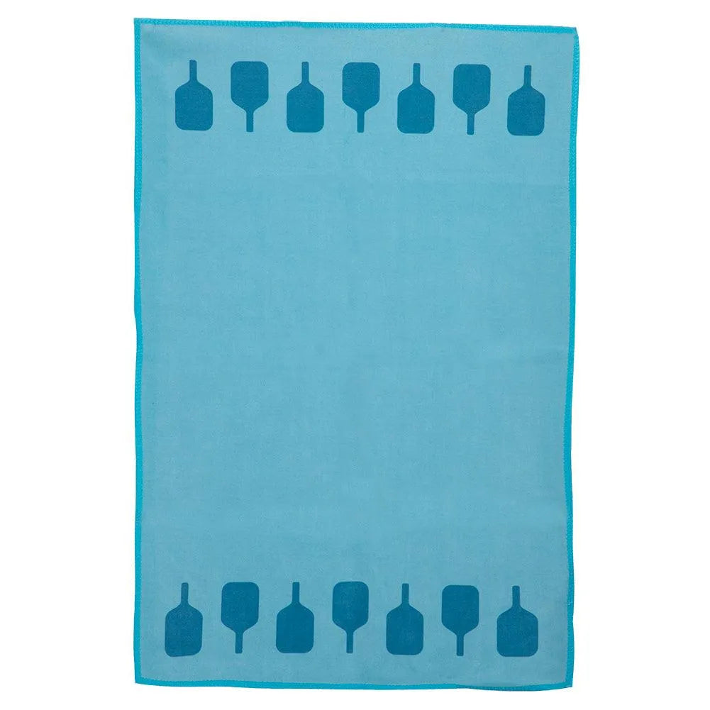 Teal Pickleball Paddles Towel