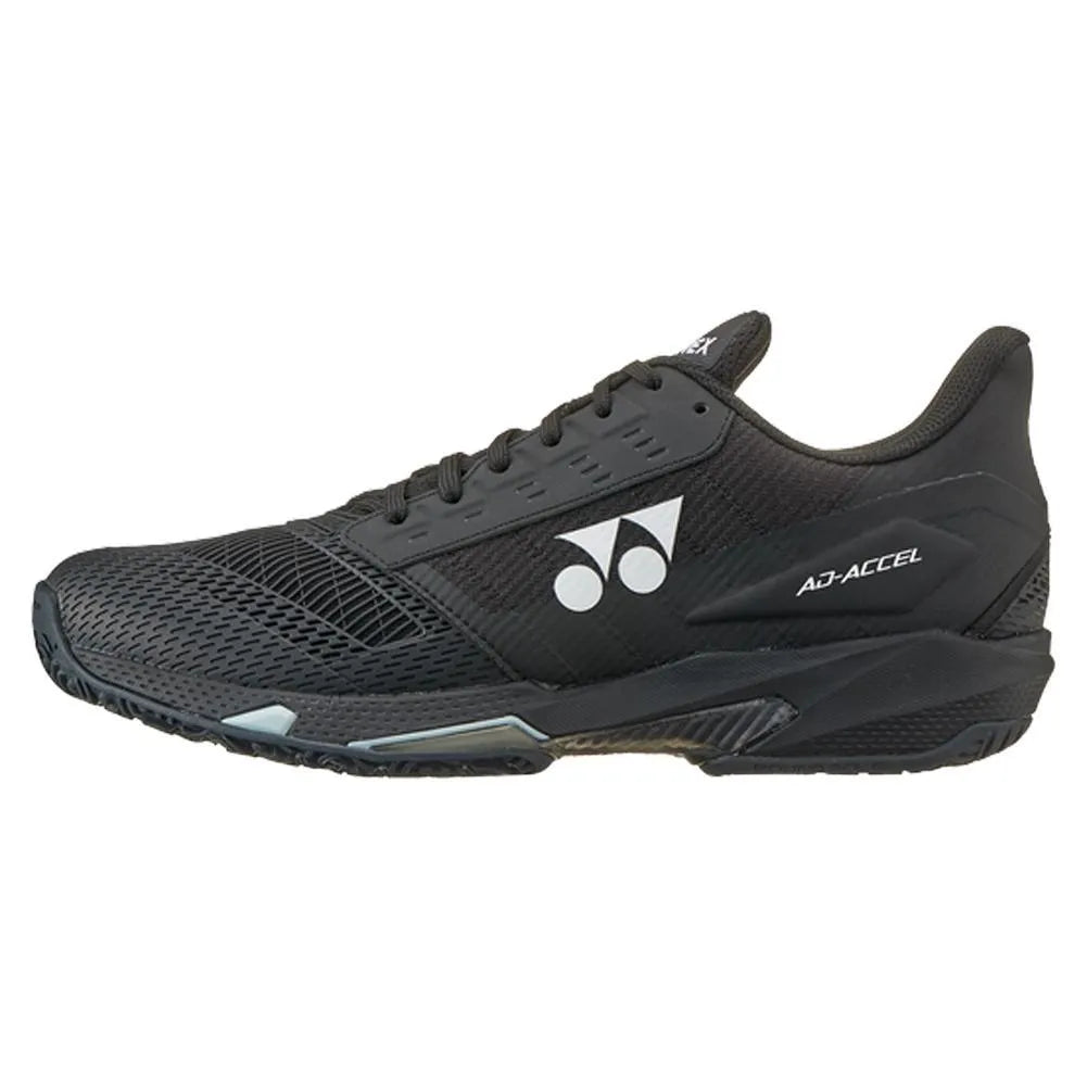 Men's Power Cushion AD-ACCEL Clay Tennis Shoes Black