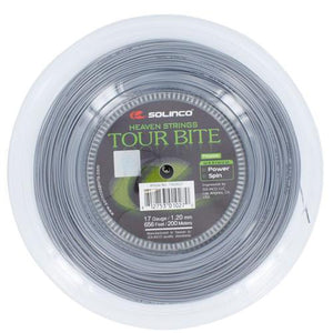 Tour Bite 17G 1.20MM Reel Tennis String Silver Strings Solinco