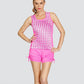 Women's Tamarie Novelty Tennis Tank Dynamic Matrix Apparel Tail