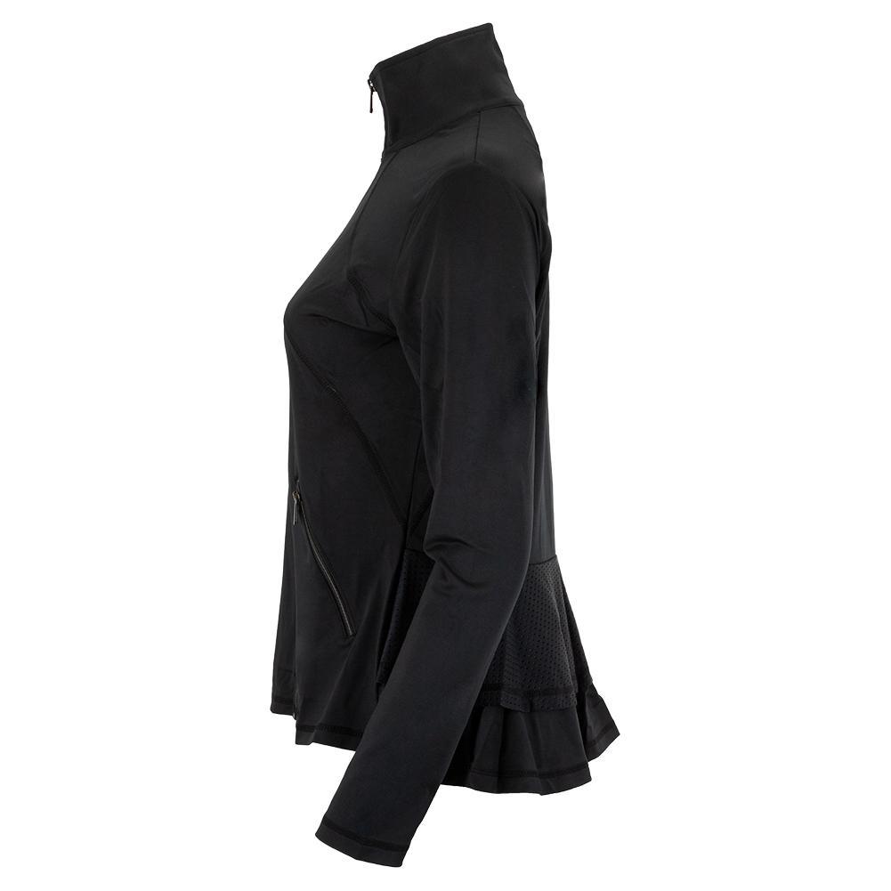 Women's Rachel Tennis Jacket Onyx Apparel Tail