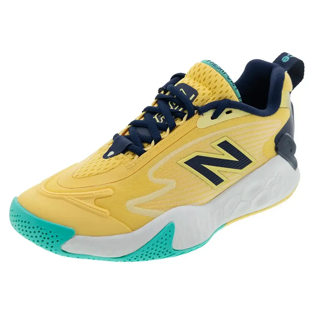 Women's Fresh Foam X CT-Rally B Width Tennis Shoes Clementine and Navy