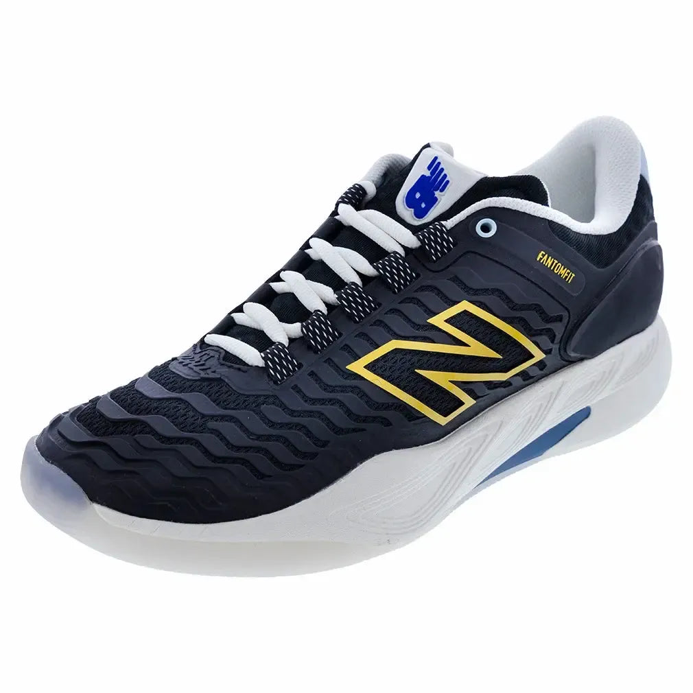 Women's Fresh Foam X CT-Rally v2 D Width Tennis Shoes Black and Apollo Gold