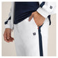 Men's Grand Slam Tennis Jogger Bright White and Classic Navy Apparel Wilson