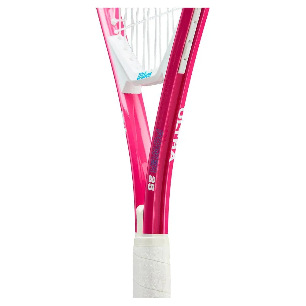Ultra Power Junior 25 Prestrung Tennis Racquet Pink
