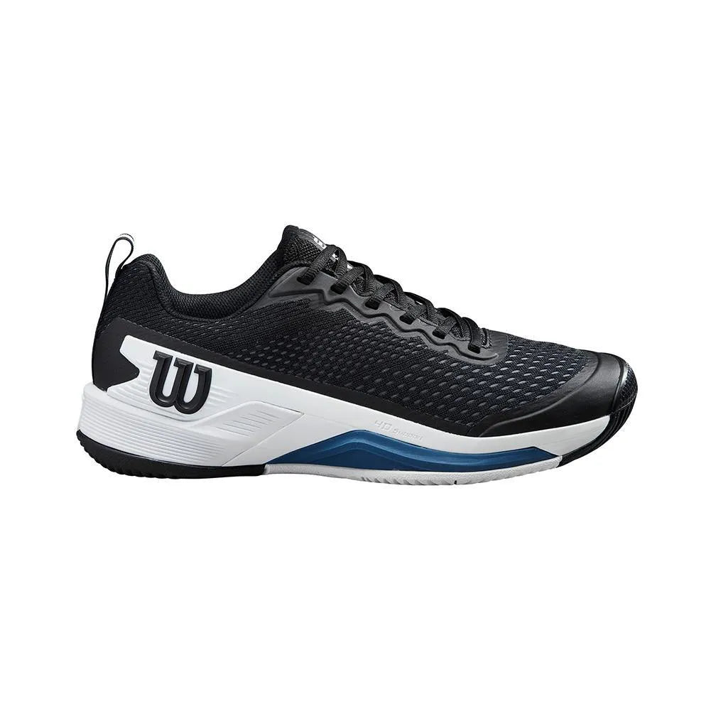 Men's Rush Pro 4.5 Tennis Shoes Black and Ensign Blue