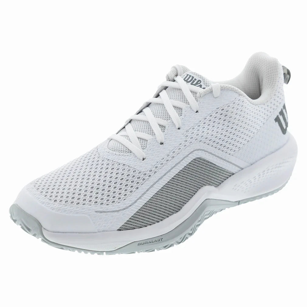 Men's Rush Pro Lite Tennis Shoes White and Pearl Blue