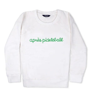 Women's Love All Pickleball Sweatshirt Apres Apparel Ame And Lulu