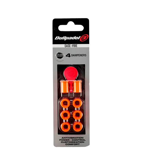 Antivibrador Bullpadel Ease Vibe Naranja
