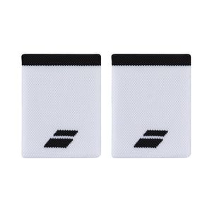 BABOLAT LOGO JUMBO White Blue Wristband Accessories Babolat