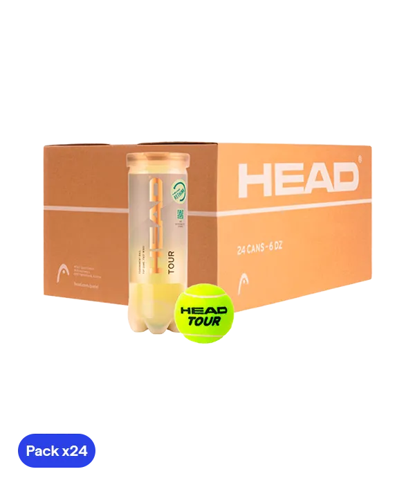 Cajón Pelotas HEAD Tour (Pack x24)