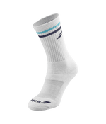 Socks Babolat Team Single White/Blue 2025 Padel Clothes Babolat