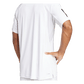 T shirt Adidas Club 3STR Tee White 2025 Padel Clothes Adidas