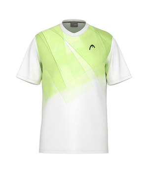 T shirt Head Topspin Green Lima 2025 Padel Clothes Head