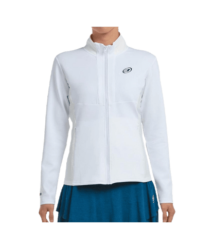 Jacket Bullpadel Desna Mujer White 2025 Padel Clothes Bullpadel