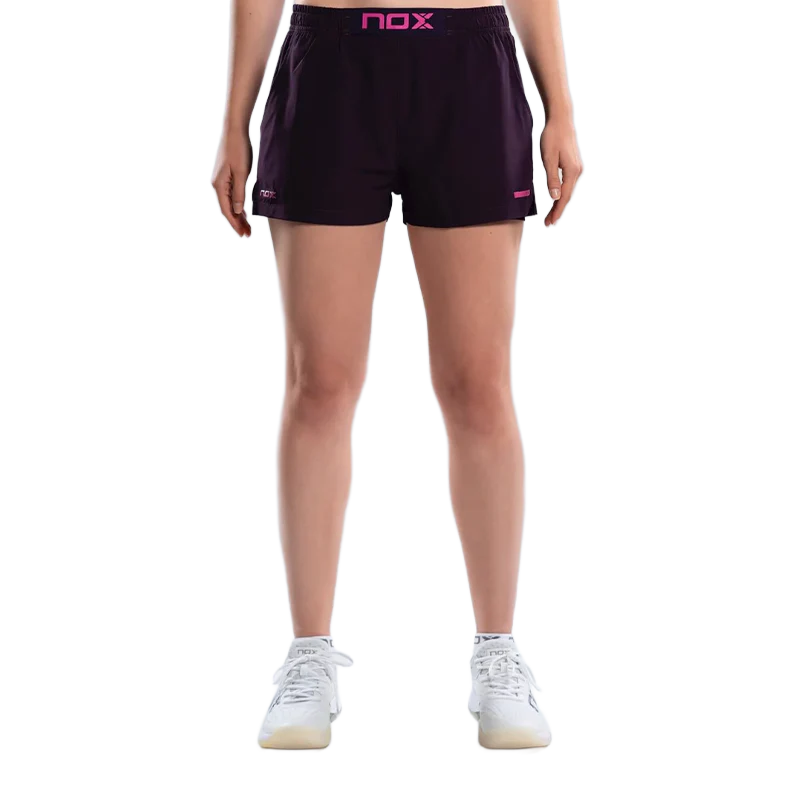 Pantalon Corto NOX Woman Pro Deep Purple