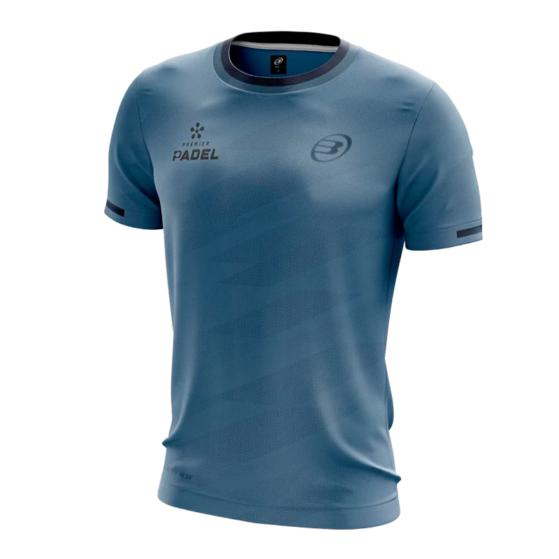 Camiseta Bullpadel Prior Javi Leal Azul Atómico Vigore 2026