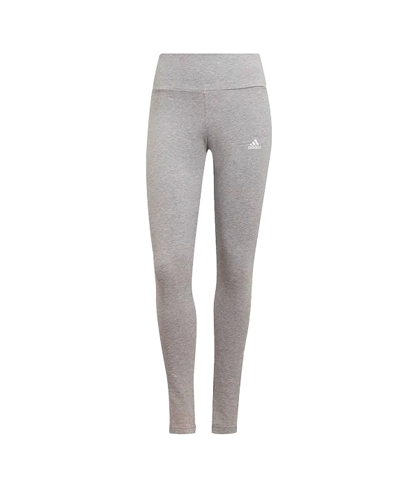 Mallas Adidas Essentials High-Wasted Logo grises