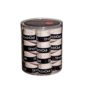 Overgrips SHOCKOUT Lisos White 24 Uds Accessories ShockOut