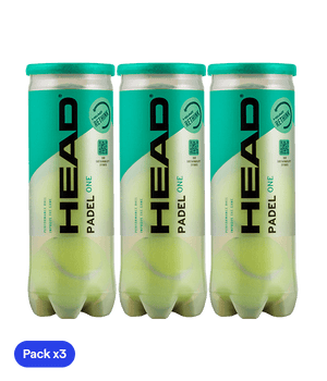 HEAD One Padel Balls Pack (Pack x3) Padel Balls Head