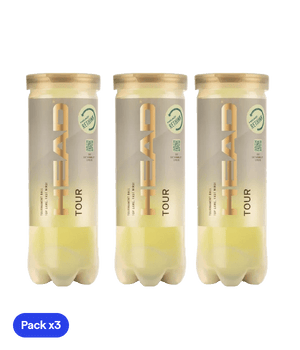 HEAD Tour (Pack x3) Padel Balls Padel Balls Head