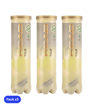 HEAD Tour (x4)(Pack x3) Padel Balls Padel Balls Head